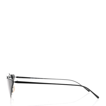 Prada Cat Eye Sunglasses SPR 63U Black 3 of 8