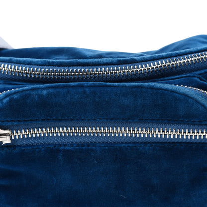 Alexander Wang Velvet Attica Belt Bag Blue 10 of 10