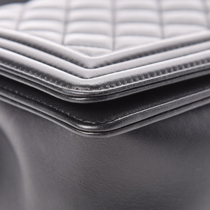 Chanel Calfskin Quilted Medium Boy Flap Black 6 of 18