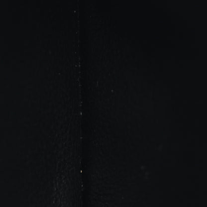Saint Laurent Grain De Poudre Matelasse Chevron Monogram Credit Card Case Black 5 of 8
