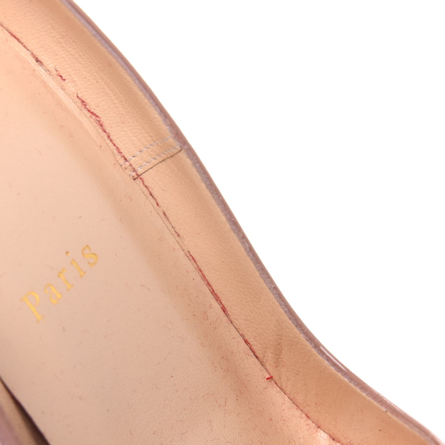 Christian Louboutin Patent So Kate 120 Pumps 39 Nude 8 of 14