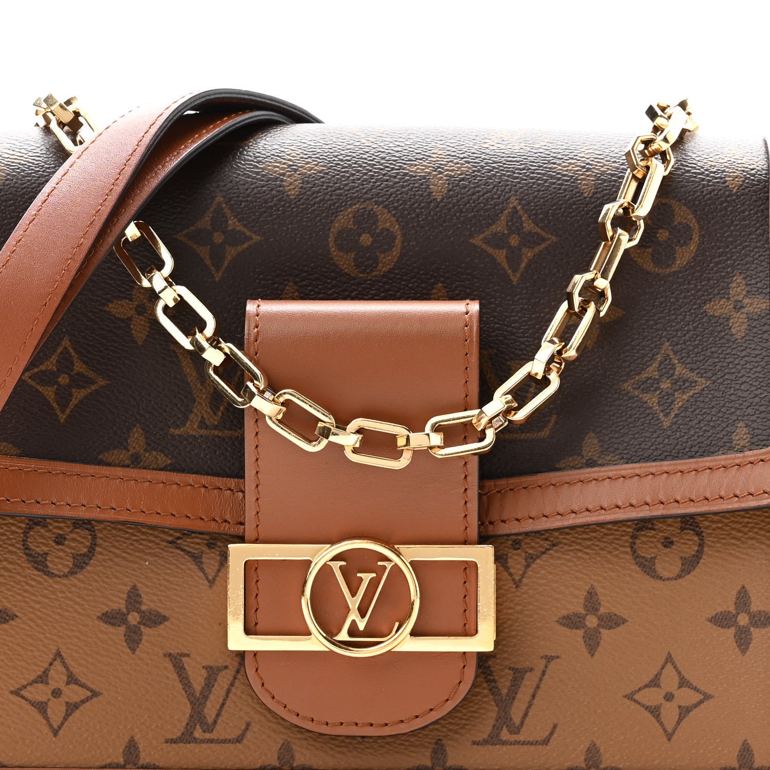 Louis Vuitton Reverse Monogram Dauphine MM 7 of 9
