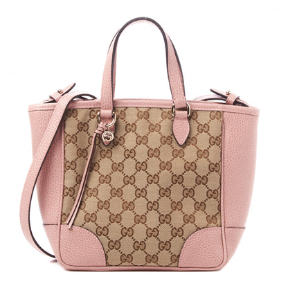 Gucci Monogram Small Bree Tote Beige Soft Pink 1 of 8