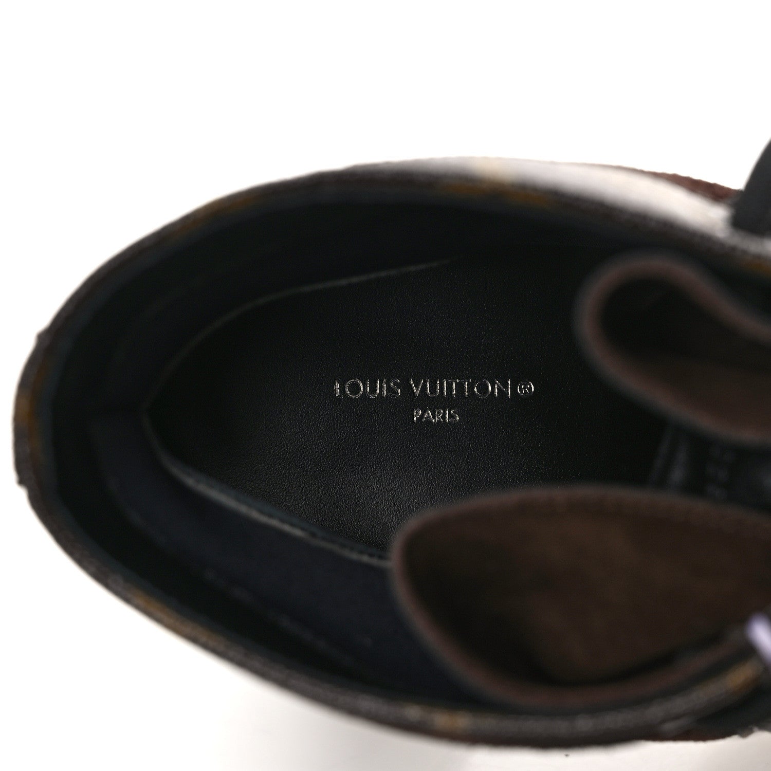 Louis Vuitton Suede Monogram Beaubourg Ankle Boots 39 Marron 8 of 10