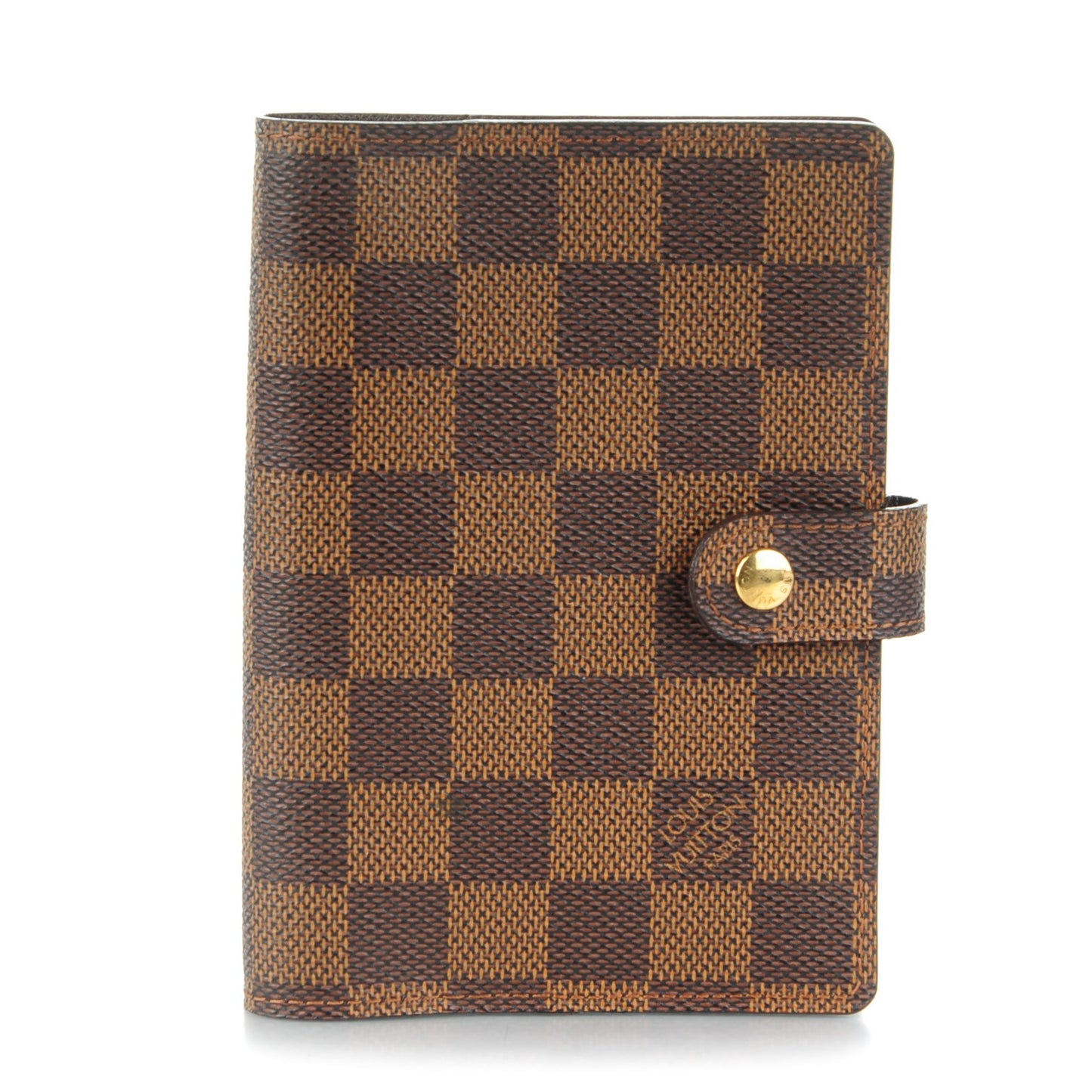 Damier Ebene Small Ring Agenda Cover