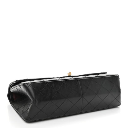 Chanel Aged Calfskin Quilted 2.55 Reissue 226 Flap Black 3 of 11