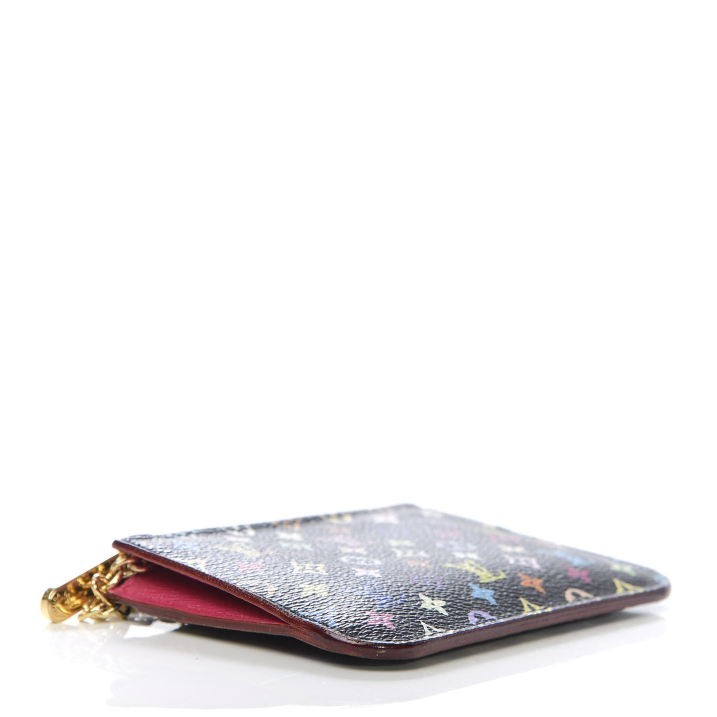 Monogram Multicolor Key Pouch Black Grenade