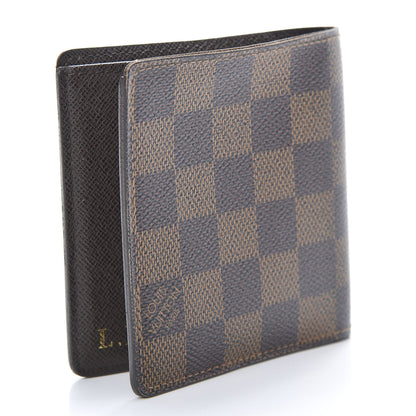 Louis Vuitton Damier Ebene Porte-Billets 6 Card Bi-Fold Wallet 3 of 15