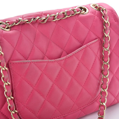 Chanel Lambskin Quilted Medium Mademoiselle Chic Flap Pink 19 of 19