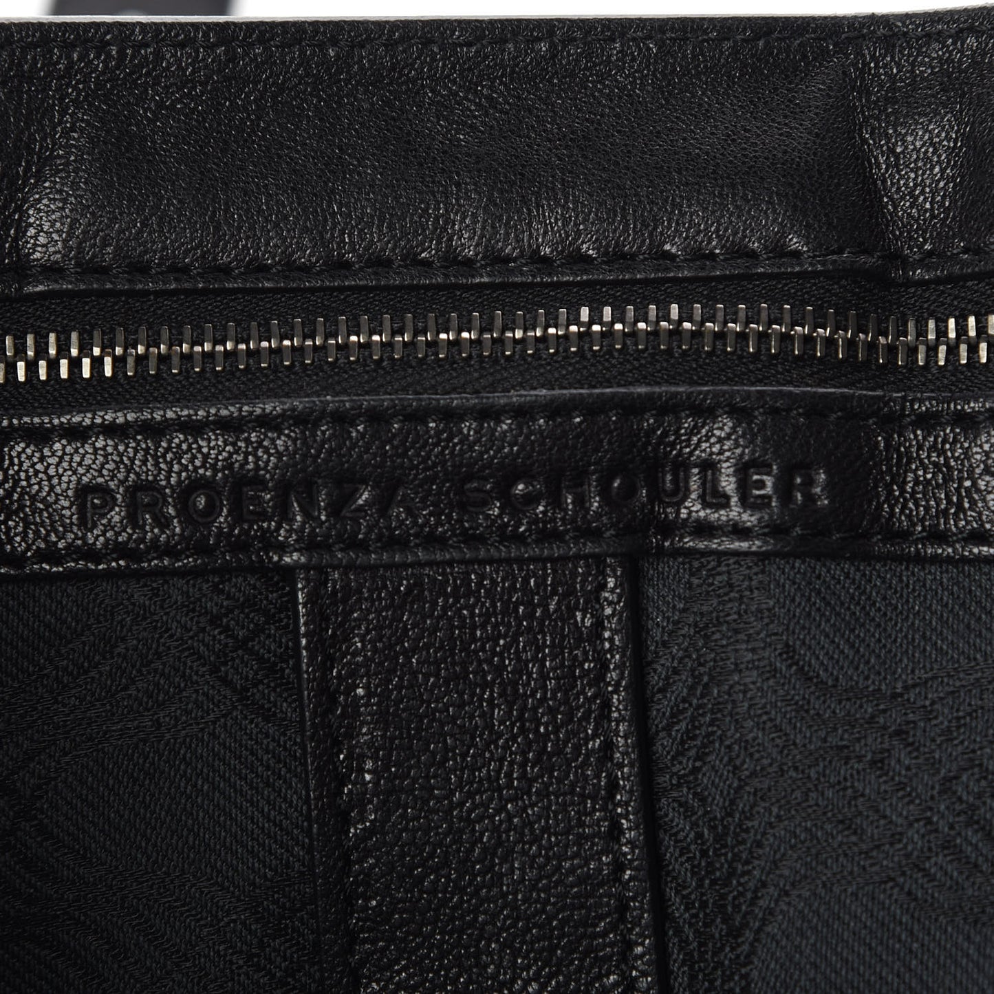 Calf Hair Animal Print Lambskin PS1 Large Satchel Multicolor