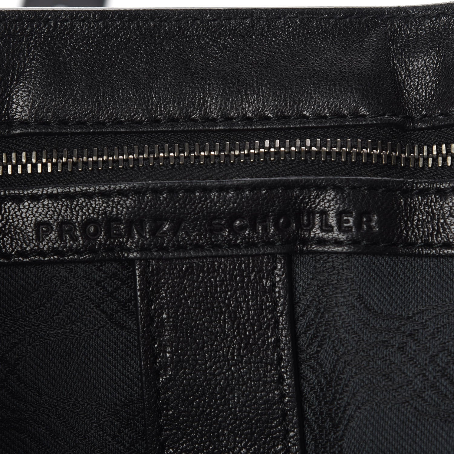 Proenza Schouler Calf Hair Animal Print Lambskin PS1 Large Satchel Multicolor 6 of 8
