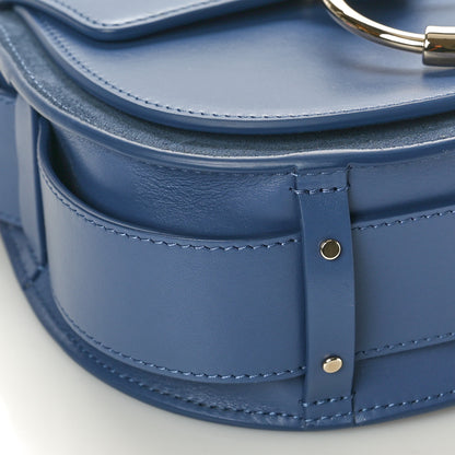 Chloe Calfskin Small Tess Bag Deep Ocean Blue 8 of 9
