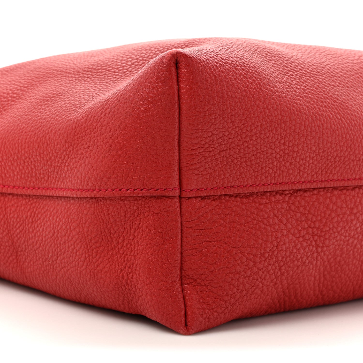 Prada Vitello Daino Shopping Tote Fuoco 8 of 17