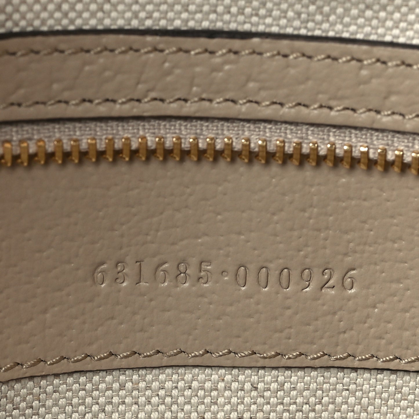 GG Supreme Monogram Textured Dollar Calfskin Web Medium Ophidia Shopping Tote Beige Mystic White Oatmeal