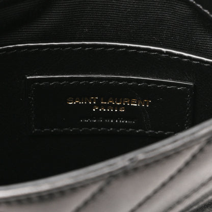 Saint Laurent Lambskin Quilted Double Flap Bag Black 7 of 10