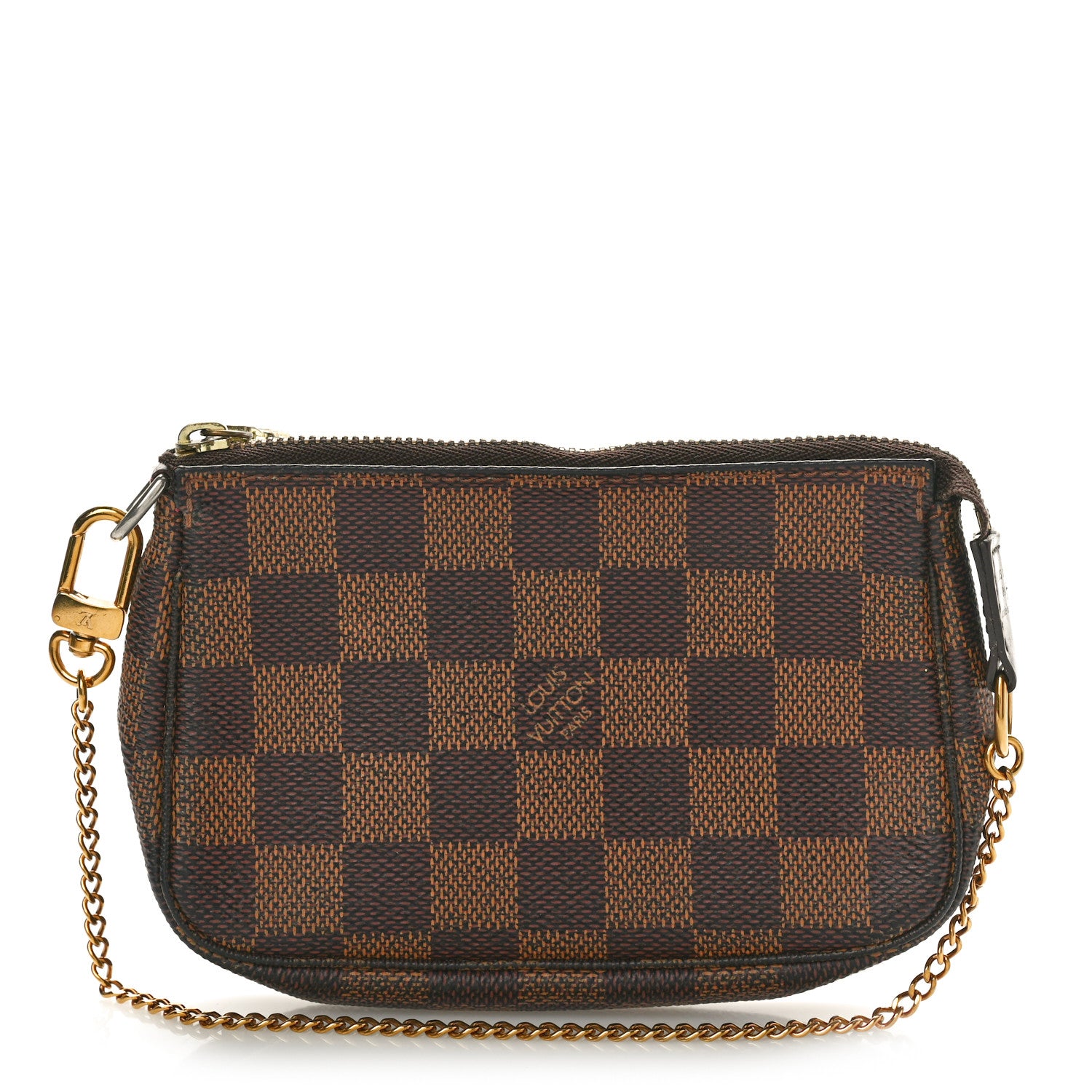 Louis Vuitton Damier Ebene Mini Pochette Accessories 1 of 10