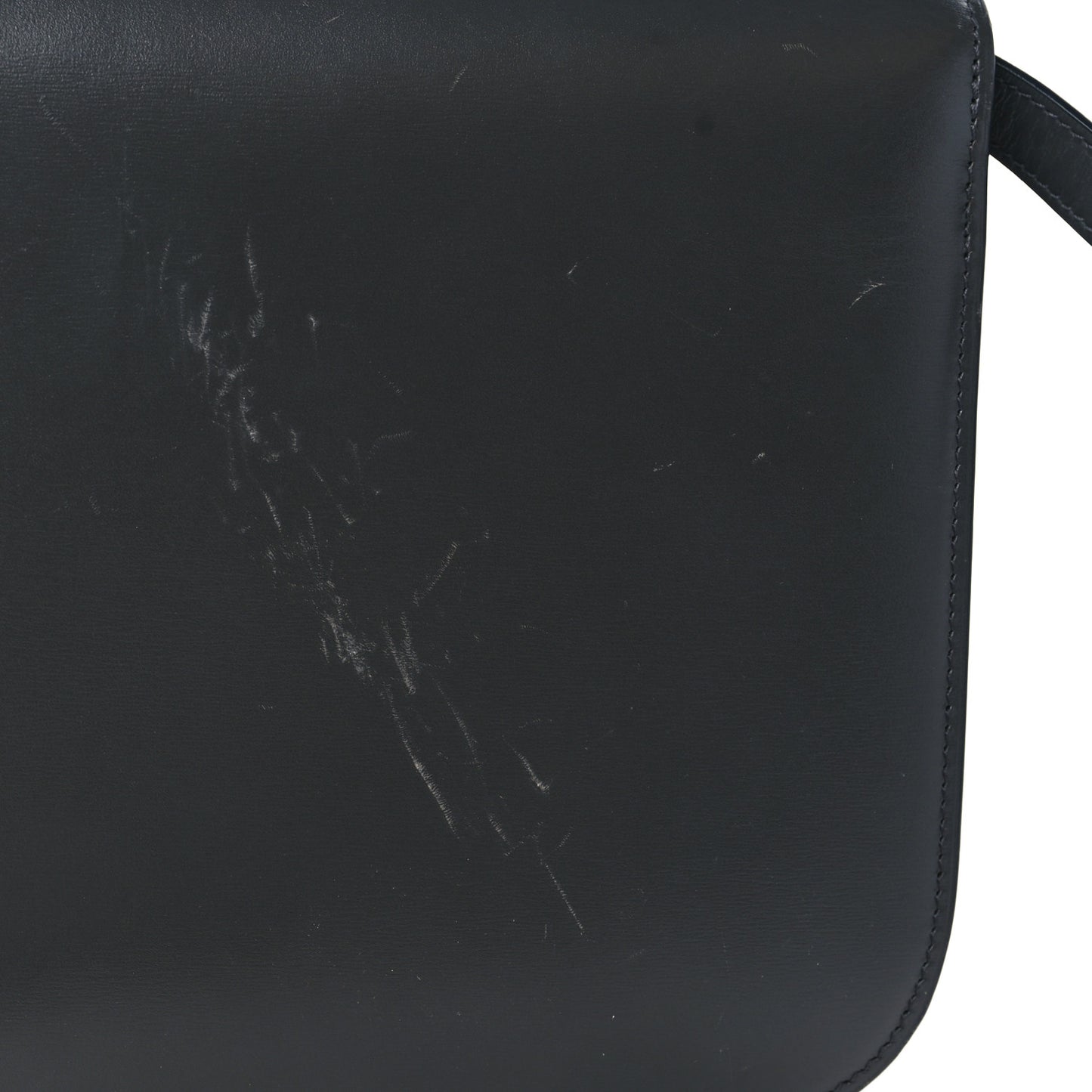 Box Calfskin Medium Classic Box Flap Bag Anthracite
