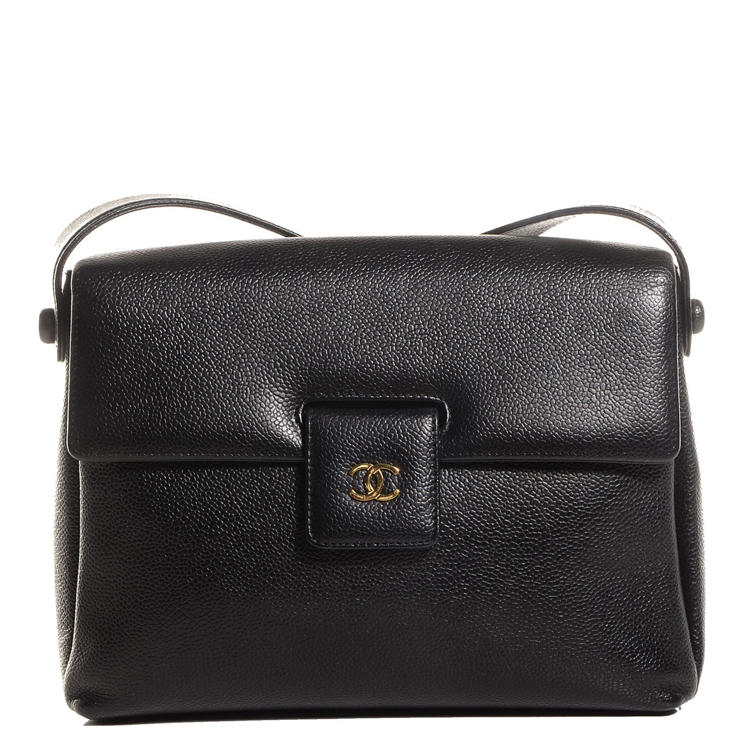 Chanel Caviar Medium Shoulder Bag Black 1 of 7