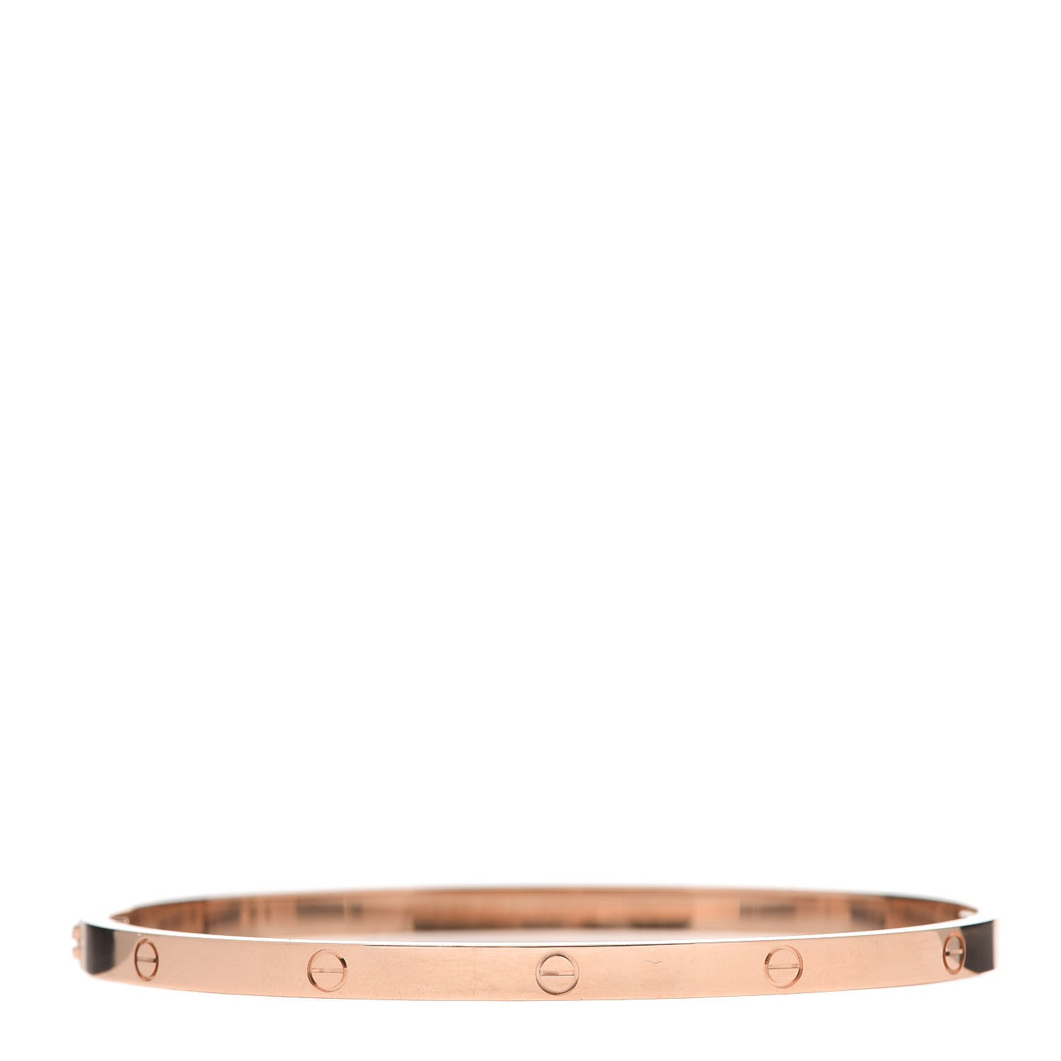 Cartier 18K Pink Gold Small LOVE Bracelet 18 3 of 7