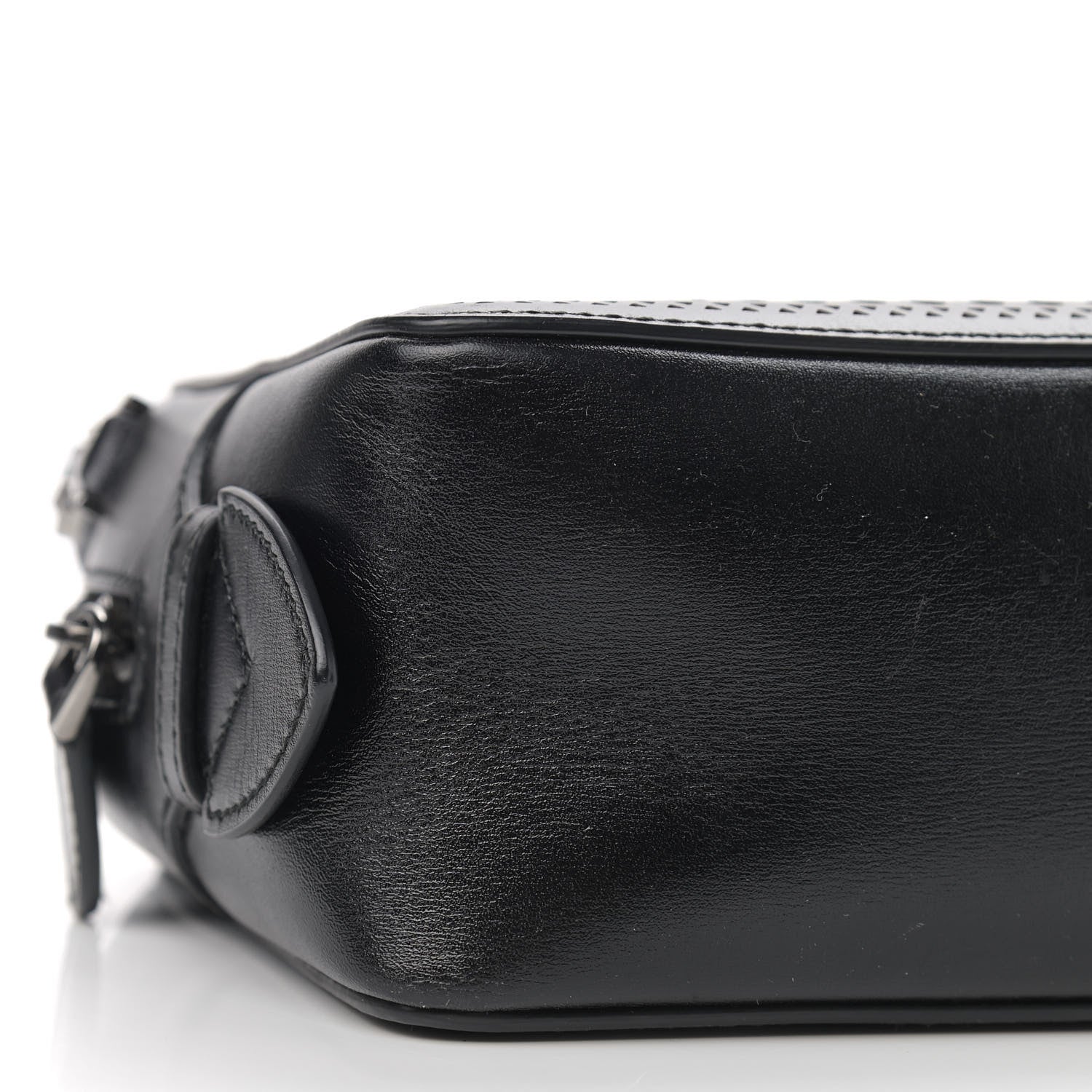 Alaia Calfskin Laser Cut Camera Bag Black 7 of 8
