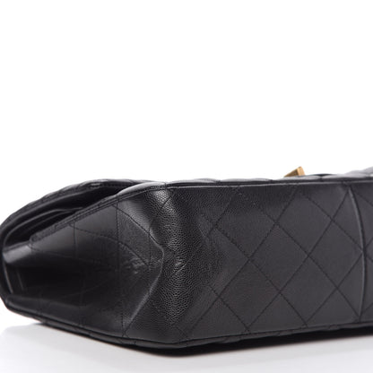 Chanel Caviar Chevron Quilted 2.55 Reissue 227 Flap Black 6 of 10