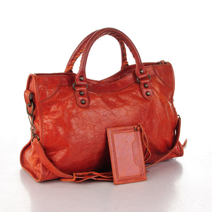 Balenciaga Chevre Classic Hardware City Rouille 3 of 7