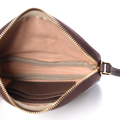Gucci GG Supreme Monogram Ophidia Phone Case Wristlet Brown 5 of 8