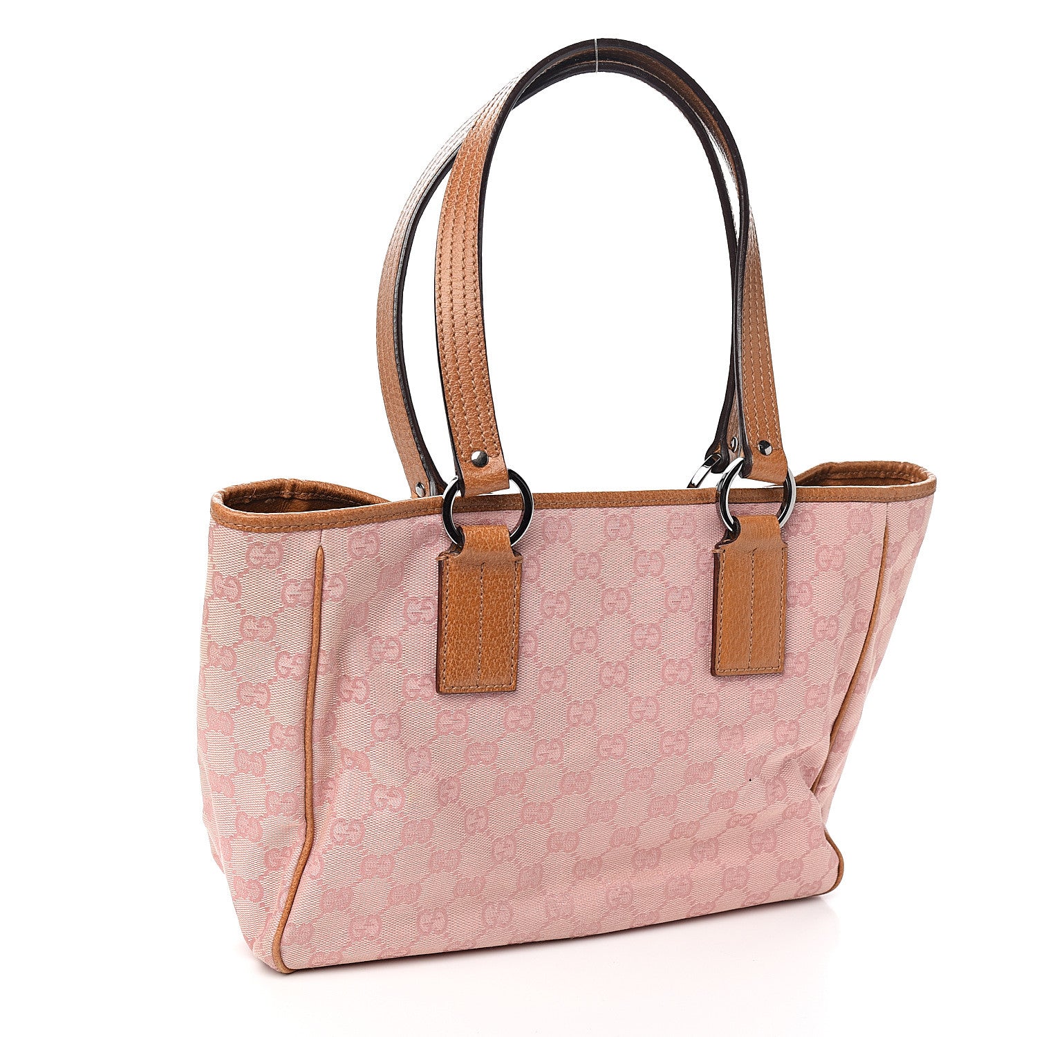 Gucci Monogram Medium Tote Pink 2 of 12