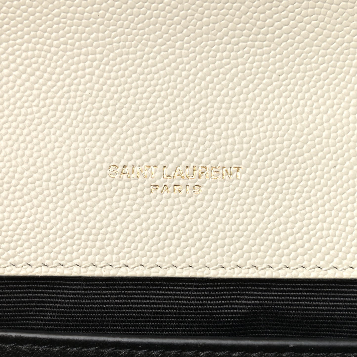 Grain De Poudre Medium Classic Monogram Kate Satchel Crema Soft