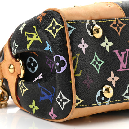 Louis Vuitton Monogram Multicolor Beverly MM Black 8 of 9