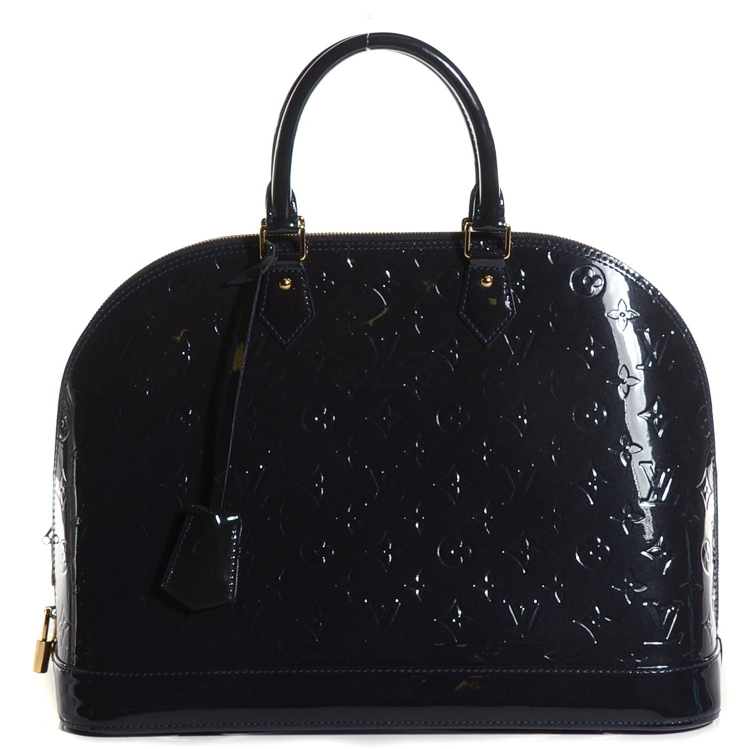 Louis Vuitton Vernis Alma GM Blue Infini 1 of 7