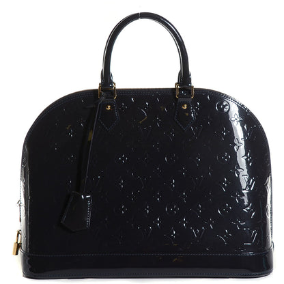 Louis Vuitton Vernis Alma GM Blue Infini 1 of 7