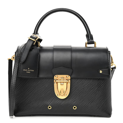 Louis Vuitton Epi One Handle Flap Bag Black 1 of 10