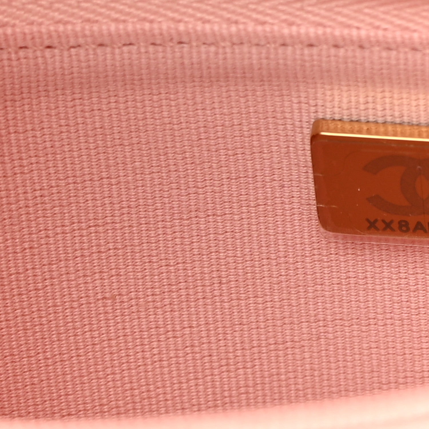Chanel Caviar Quilted Wallet on Chain WOC Light Pink 8 of 12