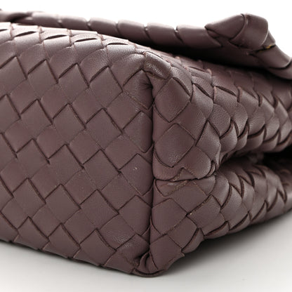 Bottega Veneta Nappa Intrecciato Baby Olimpia Shoulder Bag Lilac 10 of 11