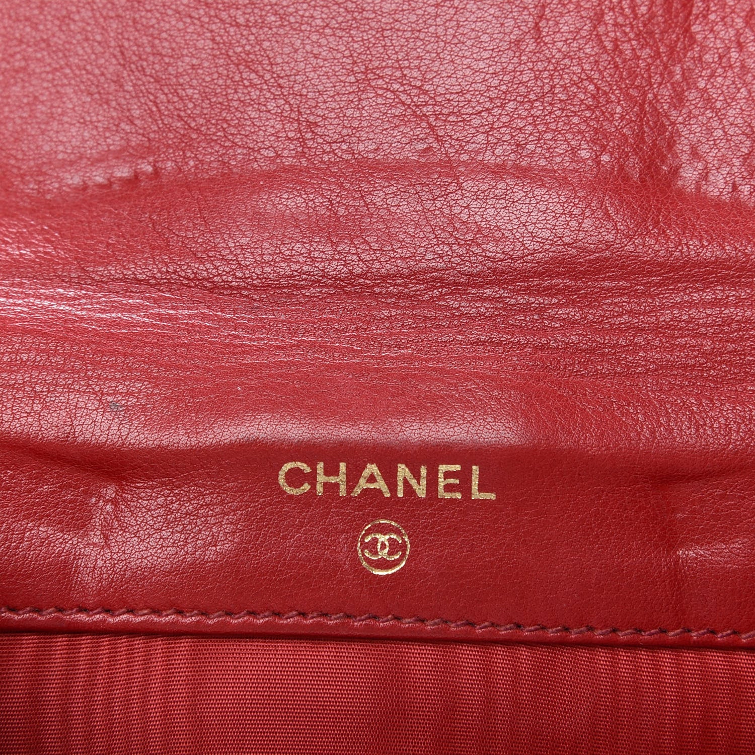 Chanel Caviar Timeless CC Compact French Wallet Red 7 of 9