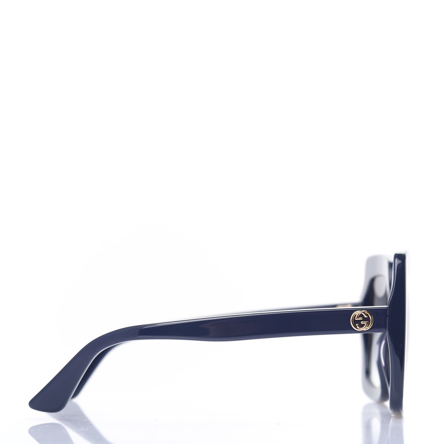 Gucci Acetate Oversize Sunglasses GG0328S Blue 3 of 8