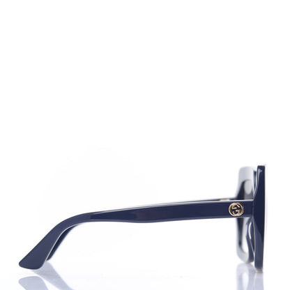 Gucci Acetate Oversize Sunglasses GG0328S Blue 3 of 8