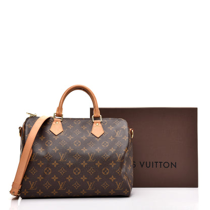 Louis Vuitton Monogram Speedy Bandouliere 30 9 of 9