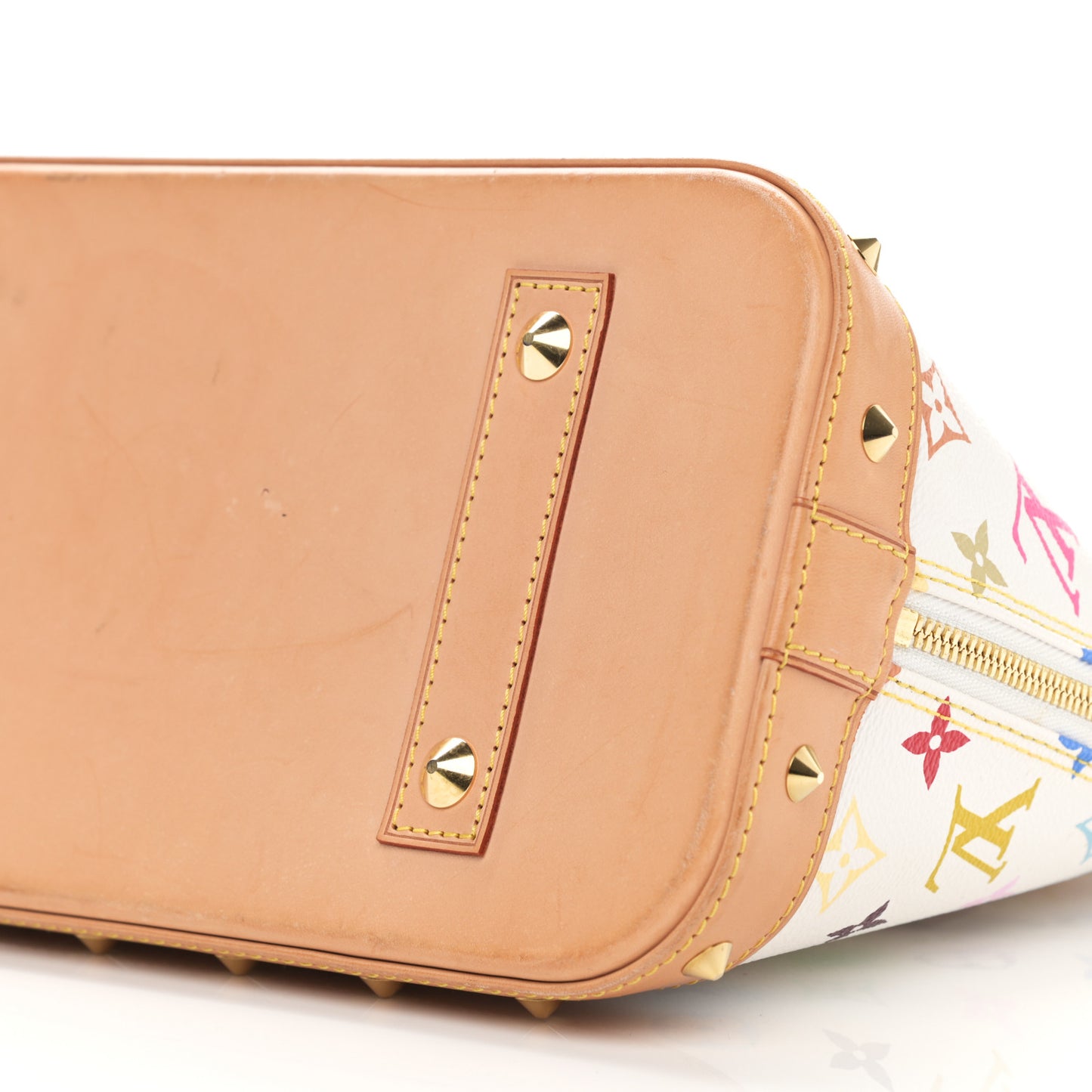 Monogram Multicolor Alma PM White
