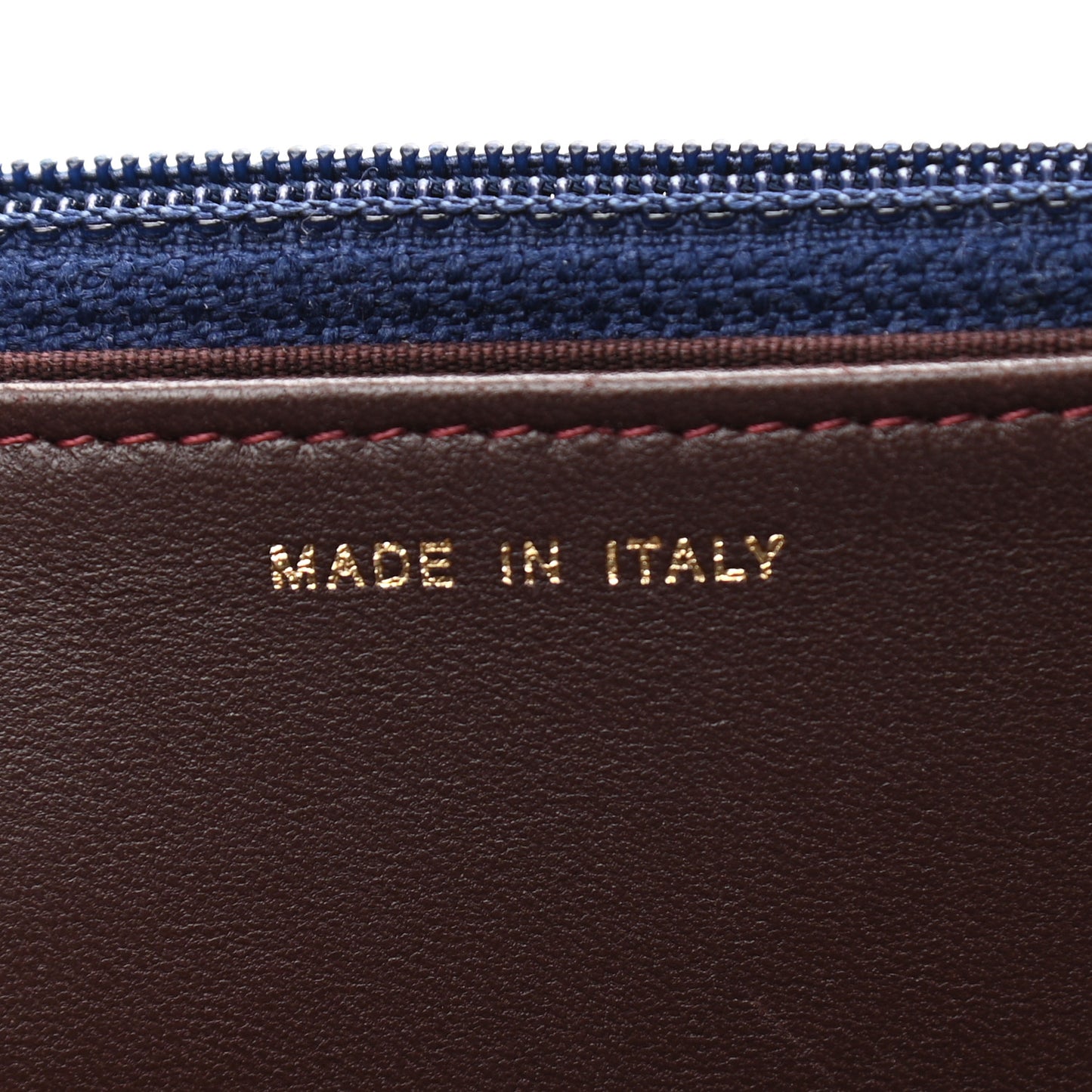 Lambskin Quilted Trendy CC Wallet On Chain WOC Navy