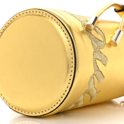 Christian Louboutin Kid Laminato Marie Jane Bucket Bouton 8 of 9