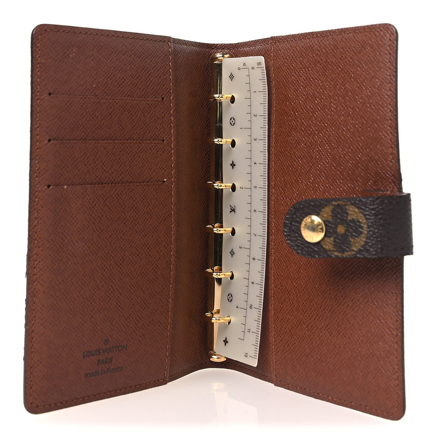Louis Vuitton Monogram Small Ring Agenda Cover 5 of 8