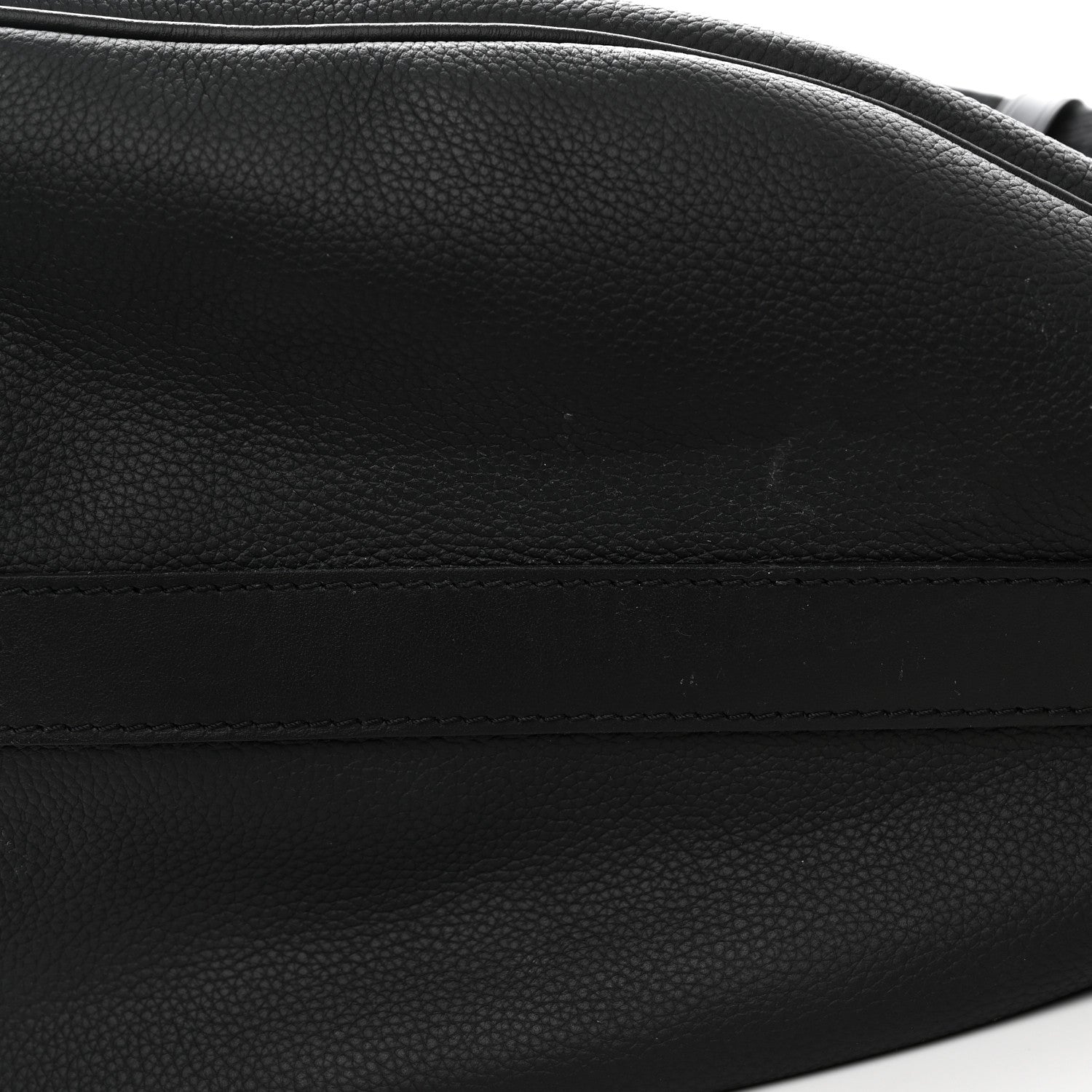 Louis Vuitton Grained Calfskin Aerogram Keepall Bandouliere 40 Black 14 of 16