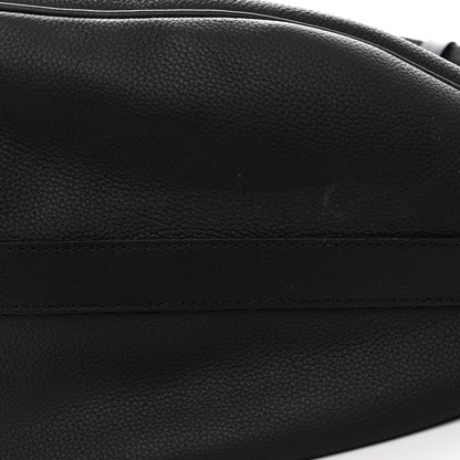 Louis Vuitton Grained Calfskin Aerogram Keepall Bandouliere 40 Black 14 of 16