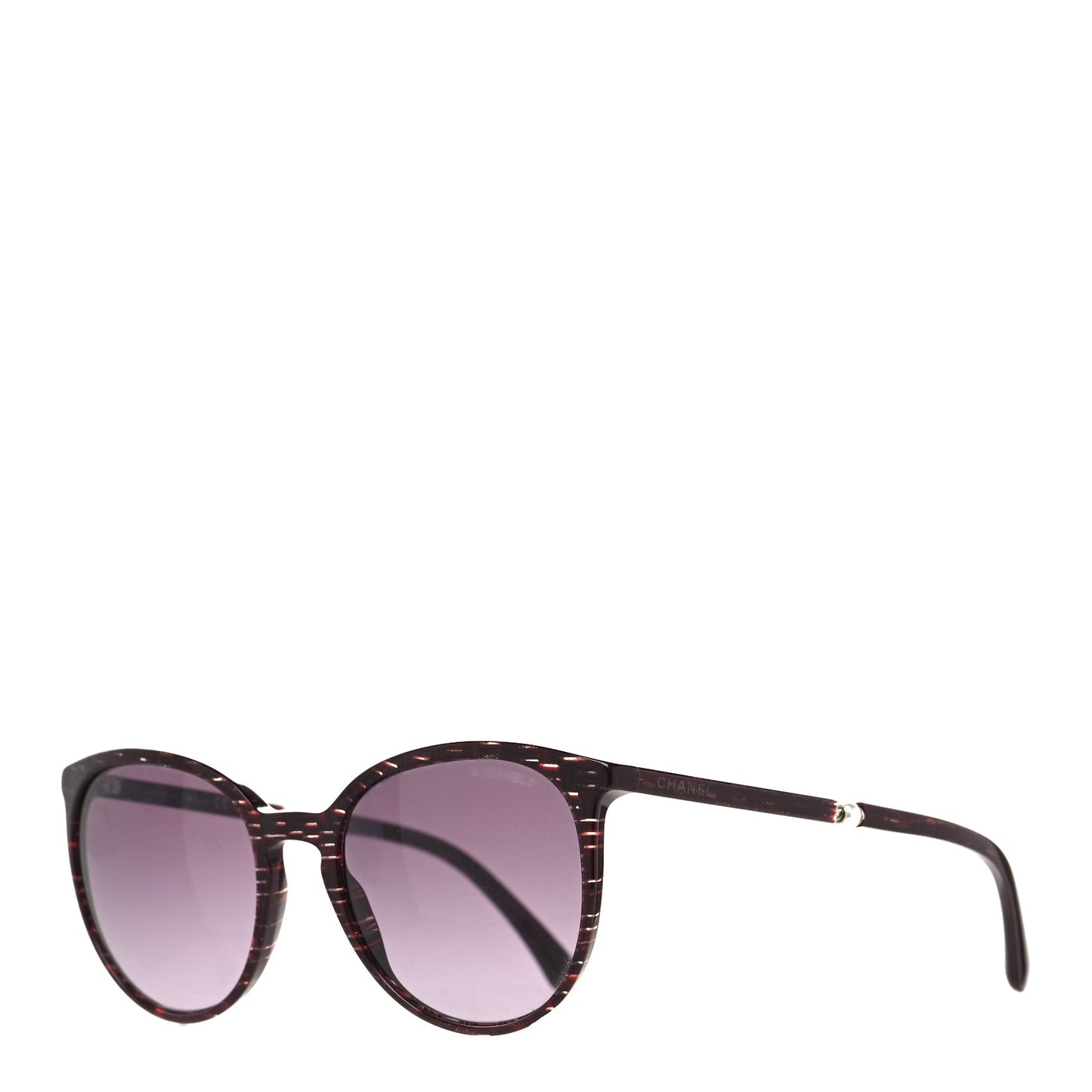 Acetate Butterfly Pearl Sunglasses 5394-H Burgundy
