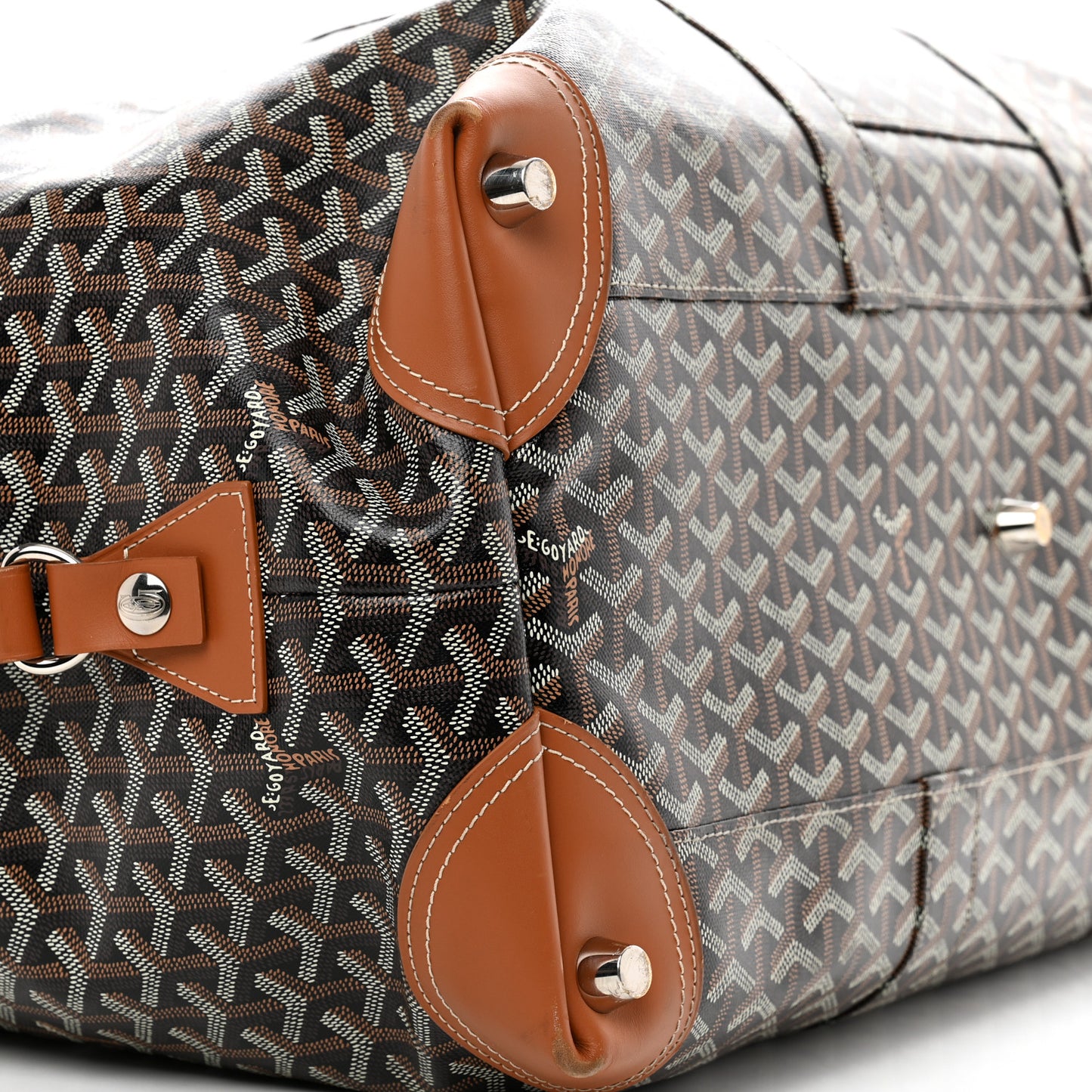 Goyardine Boeing 55 Black Gold