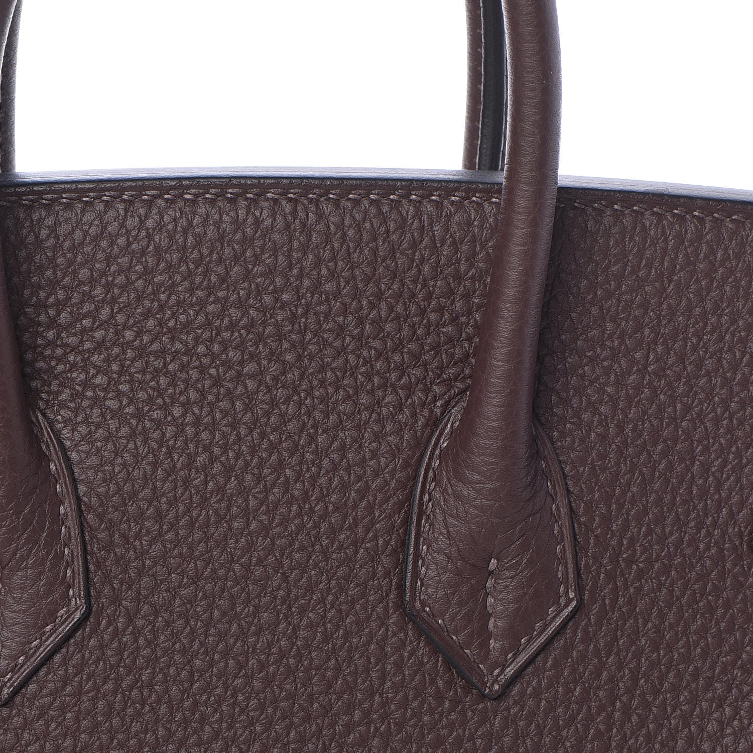 Hermes Togo Birkin 25 Chocolate 11 of 33
