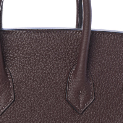 Hermes Togo Birkin 25 Chocolate 11 of 33