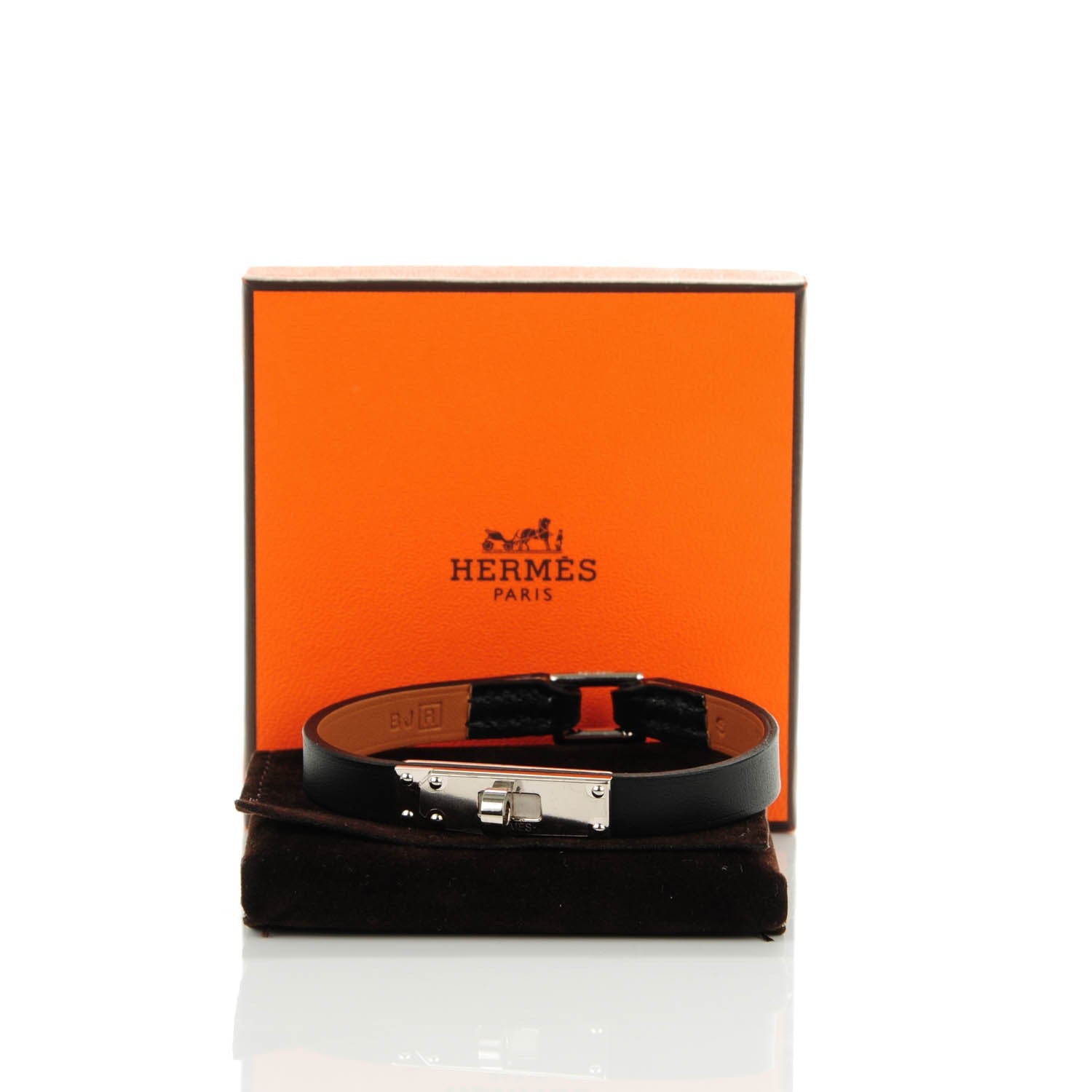 Hermes Chamonix Micro Kelly Bracelet S Black 7 of 7
